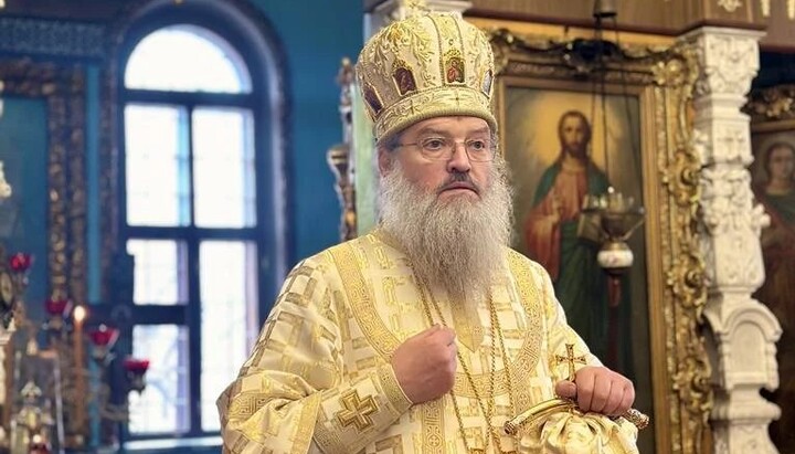 Metropolitan Luke of Zaporizhzhia. Photo: the Zaporizhzhia Eparchy’s Facebook page