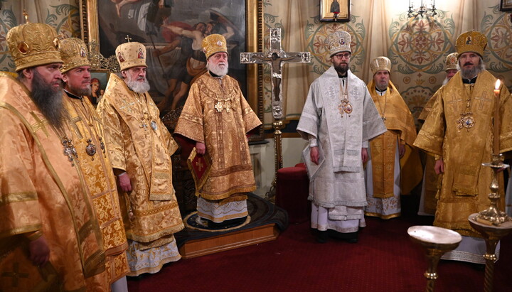 Остання літургія митрополита Естонського на території країни. Фото: сайт Естонської Церкви
