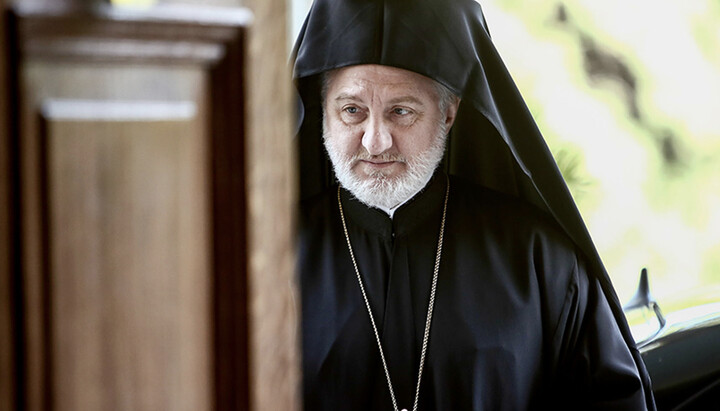 Αρχιεπίσκοπος Ελπιδοφόρος. Φωτογραφία: kathimerini.gr