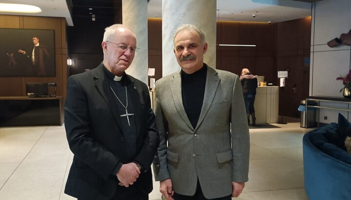 Victor Yelensky and Justin Welby. Photo: DESS website