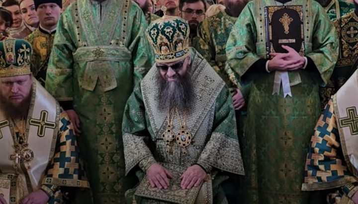 Митрополит Лонгин. Фото: скриншот видео YouTube-канала Банченского монастыря