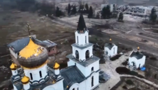 Κατεστραμμένος ναός της UOC στην Αβντέεφκα