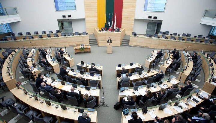 Lithuanian Seimas. Photo: RBC