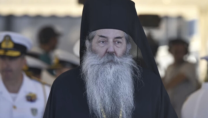 Metropolitan Seraphim of Piraeus. Photo: thermonews.gr