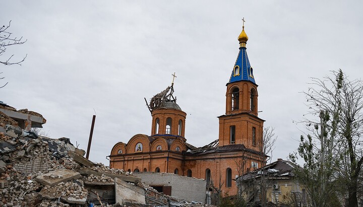 Покровский храм в Орехове. Фото: сайт Нацполиции Запорожской области