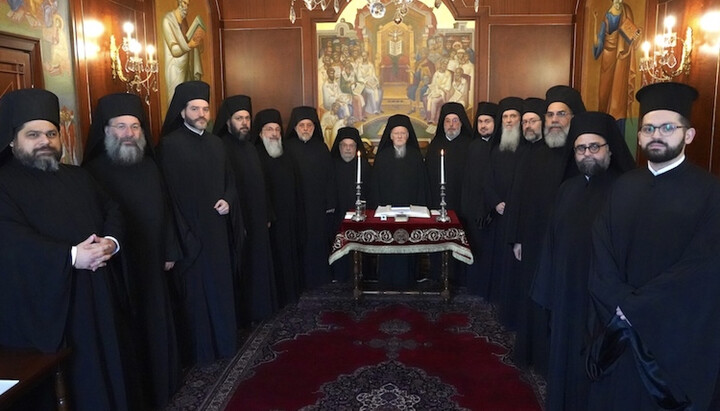 Священный Синод Константинопольского патриархата. Фото: romfea.gr