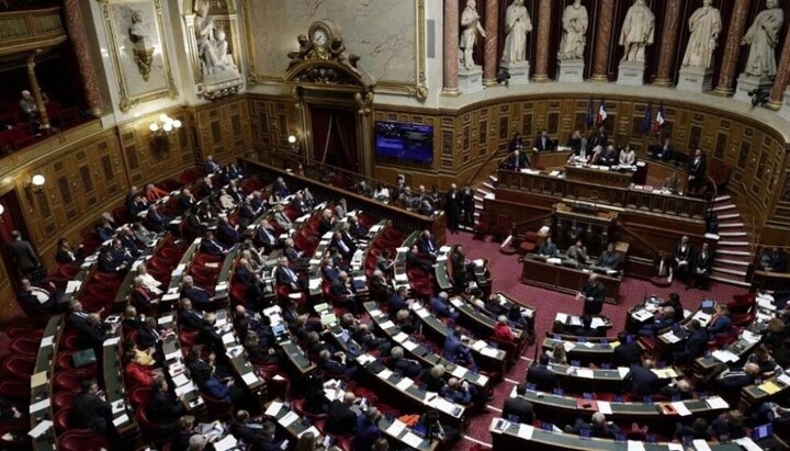 Заседание Сената Французской Республики. Фото: rfi.fr