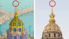 На официальном плакате Олимпийских игр 2024 в Париже убрали крест со здания