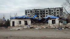UOC shows ruined St Elijah's Church in Ocheretyno village near Avdiivka