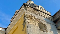 В Херсонской епархии УПЦ пострадали от обстрелов монастырь и собор 