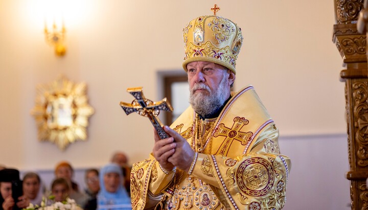 Митрополит Кишинівський Володимир. Фото: фейсбук-сторінка Церкви Молдови