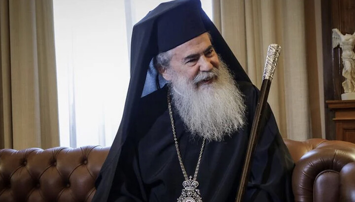 His Beatitude Patriarch Theophilos. Photo: ethnos.gr