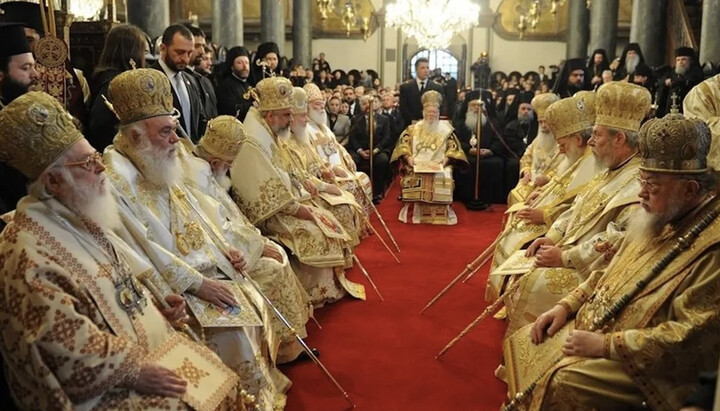 Предстоятелі Помісних Церков на Фанарі. Фото: pronews.gr