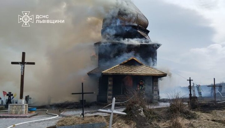 Храм святого Михаила. Фото: ГСЧС