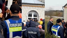 В Загонцах при поддержке депутата и полиции ПЦУ захватила Покровский храм