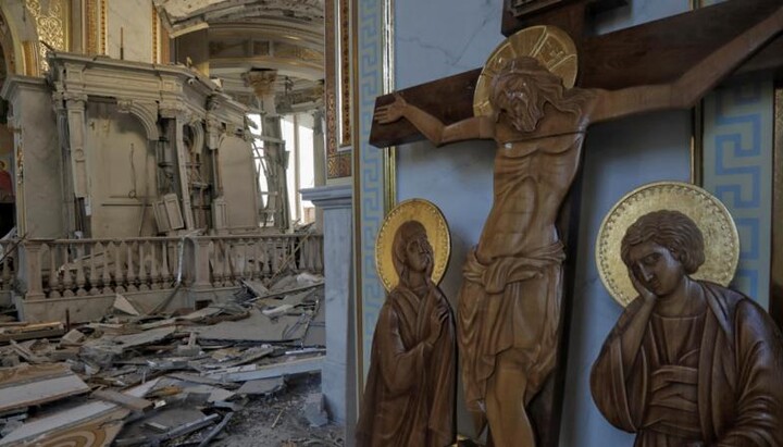 Спасо-Преображенский собор УПЦ в Одессе. Фото: REUTERS