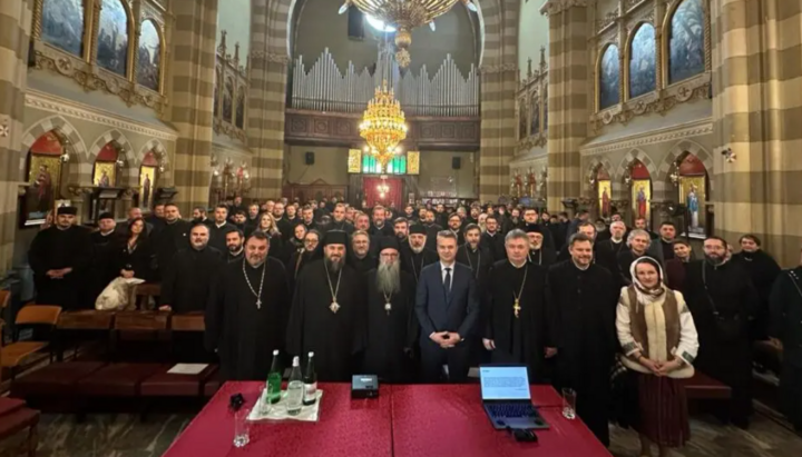 Конференция Румынской православной епархии в Италии. Фото: basilica.ro