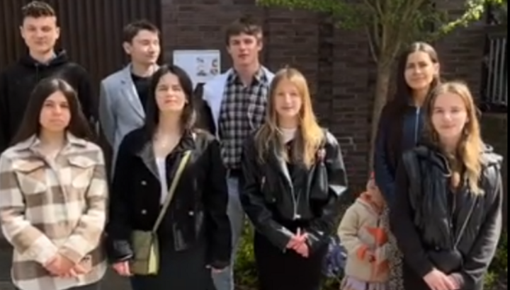 Православная молодежь в Европе. Фото: скриншот видео ОВЦС УПЦ