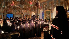 В нескольких монастырях УПЦ совершили монашеские постриги