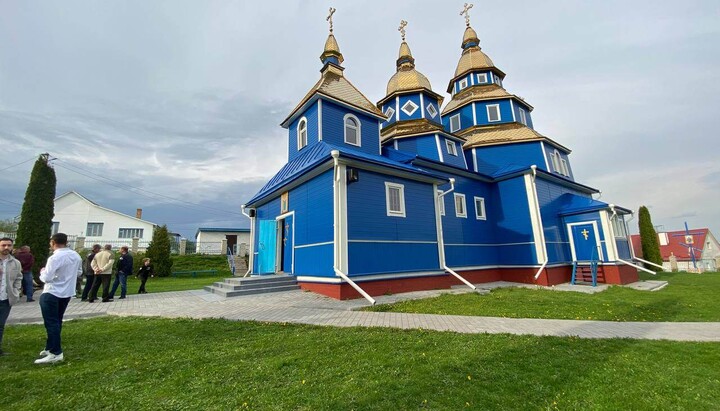 Intercession Church of the UOC in Bronnyky. Photo: Rivne Eparchy