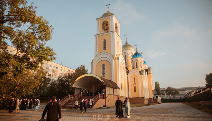 Николаевский храм УПЦ Хмельницкого. Фото: Хмельницкая епархия в Facebook