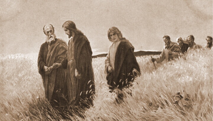 Христос та учні. Йоханнес Рафаель Веле. Фото: jesus-portal