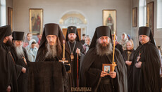 В Староконстантинове совершили постриг насельников мужского монастыря УПЦ