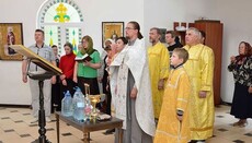 Gorlovka Diocese of UOC: the church in the former line of fire prays for peace