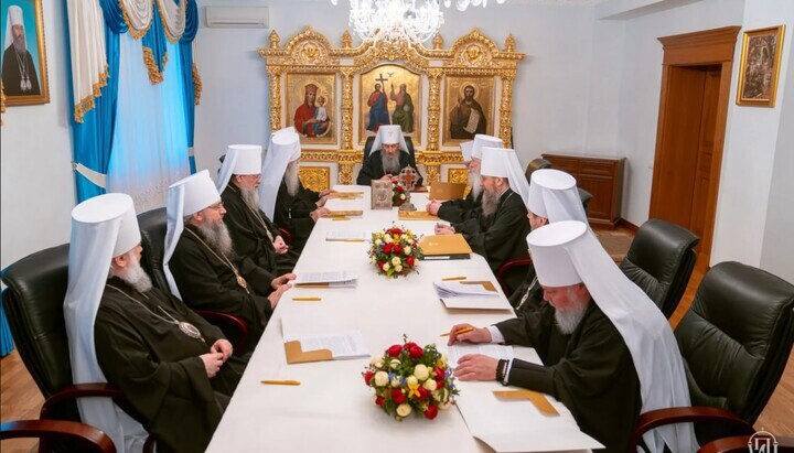 Священный Синод УПЦ. Фото: Пресс-служба УПЦ