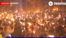 In Jerusalem, the Holy Fire descends in Church of Resurrection of Christ