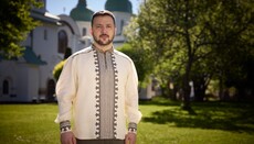 Zelenski de Paște: Dumnezeu poartă pe umeri epoleți cu drapelul ucrainean