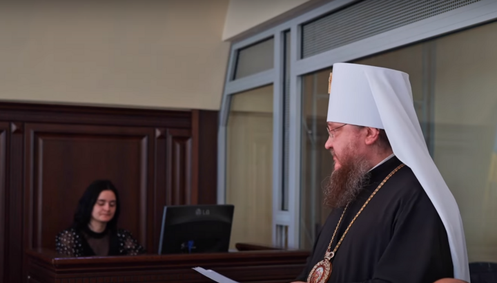 Metropolitan Theodosiy of Cherkasy and Kaniv. Photo: Screenshot from the video of the Cherkasy Eparchy