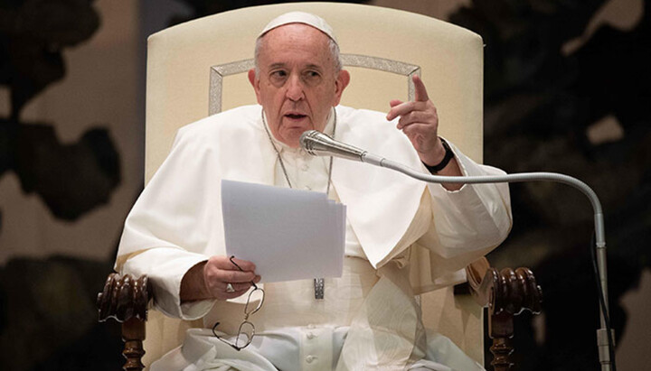 Πάπας Φραγκίσκος. Φωτογραφία: Interfax