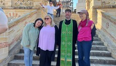 Посол Словении в Украине посетила строящийся духовный центр УПЦ в Арцизе