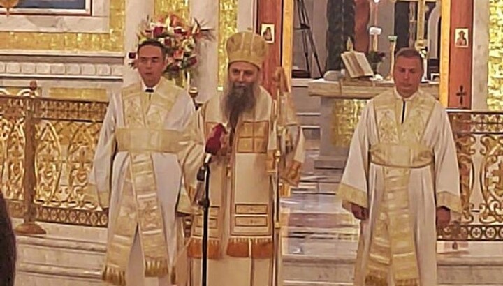 Πατριάρχης Σερβίας κ.κ. Πορφύριος. Φωτογραφία: spc.rs