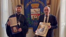 UOC thanks Pompeii mayor for help in restoring Odesa cathedral 