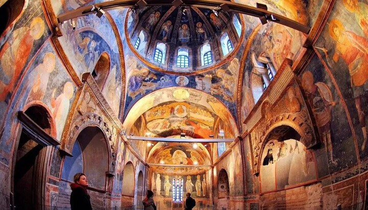 Монастырь Хора в Стамбуле. Фото: Дзен