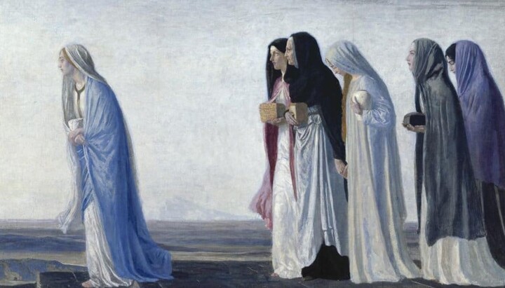The Myrrh-bearing women. Photo: Foma