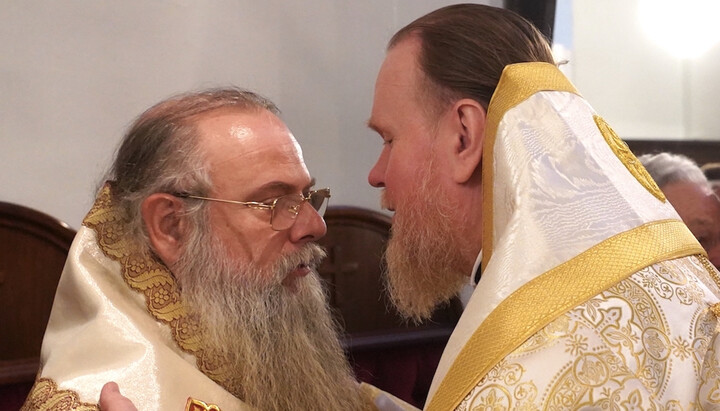 Metropolitan Nicholas of Plovdiv and Yevstratiy Zoria. Photo: ec-patr.org