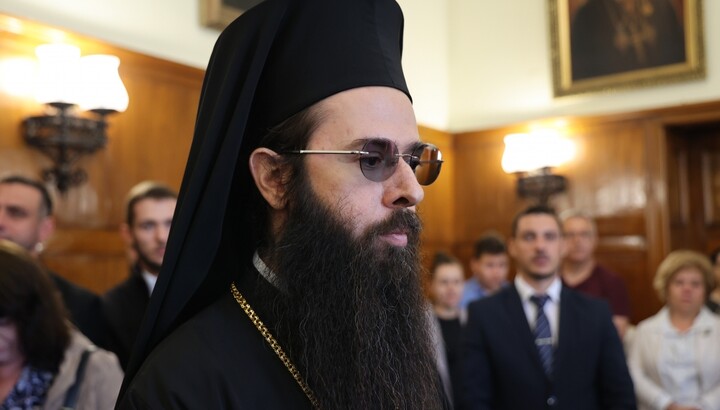The newly elected Metropolitan of Sliven, Arseniy. Photo: bg-patriarshia.bg