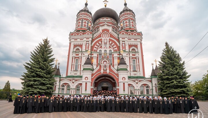 Sinodul Bisericii Ortodoxe Ucrainene din Teofania din 27 mai 2022. Imagine: news.church.ua