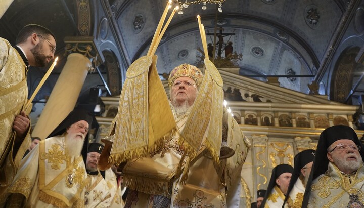 Patriarch Bartholomew with Bulgarian hierarchs and representatives of the OCU. Photo: ec-patr.org