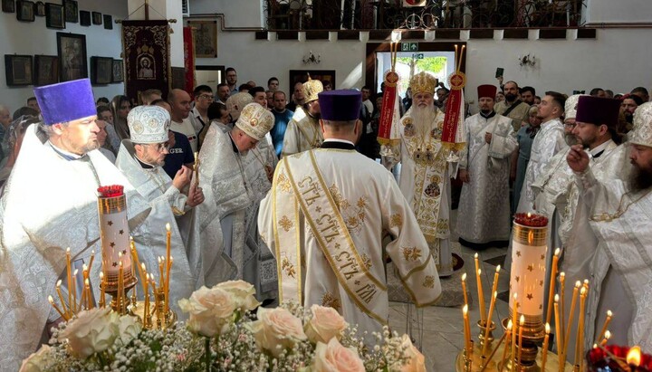 პოზნანის პოლონური ეკლესიის წმინდა ნიკოლოზის ეკლესიის 100 წლის იუბილეს აღნიშვნა. ფოტო: Хмельницкая епархия