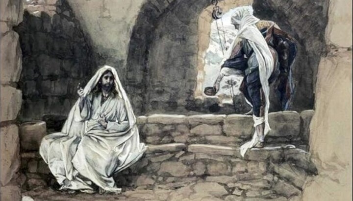 Христос і самарянка. Джеймс Тіссо. Фото: amazon.com