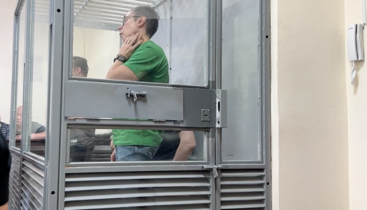 Журналист СПЖ Валерий Ступницкий в суде. Фото: СПЖ