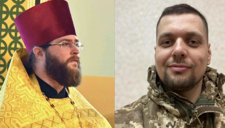 OCA priest and AFU spokesperson. Photo collage: 1kozakTv