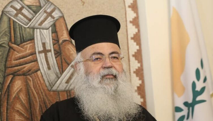 Архієпископ Кіпрський Георгій. Фото: orthodoxianewsagency.gr