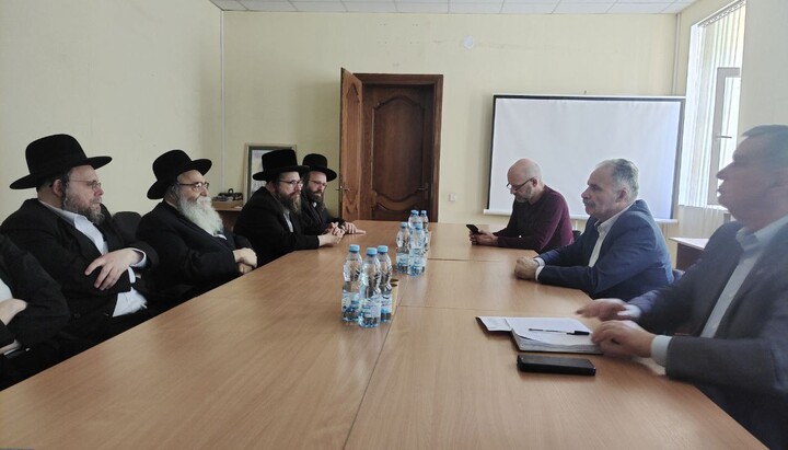 Встреча главы ГЭСС с представителями еврейской общины США. Фото: ГЭСС