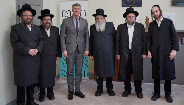 Ростислав Карандеев с представителями еврейской общины США. Фото: mcip.gov.ua