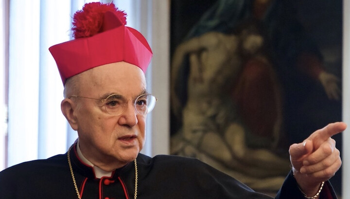 Архієпископ РКЦ Карло Марія Вігано. Фото: lifesitenews.com